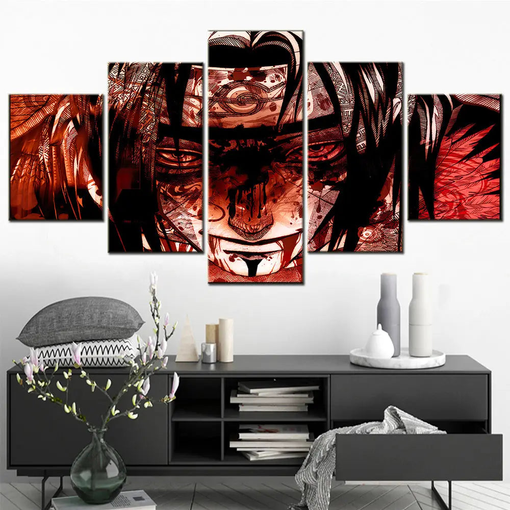 Quadro Sasuke Rinnegato - Naruto Shippuden™