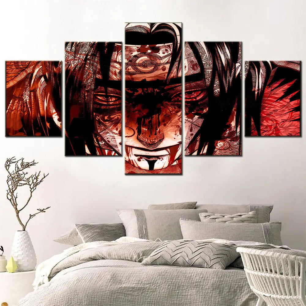 Quadro Sasuke Rinnegato - Naruto Shippuden™