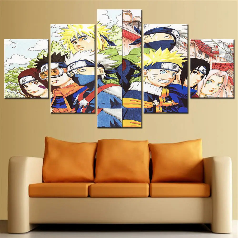 Quadro Squadra 7 1ª e 2ª Generazione - Naruto Shippuden™