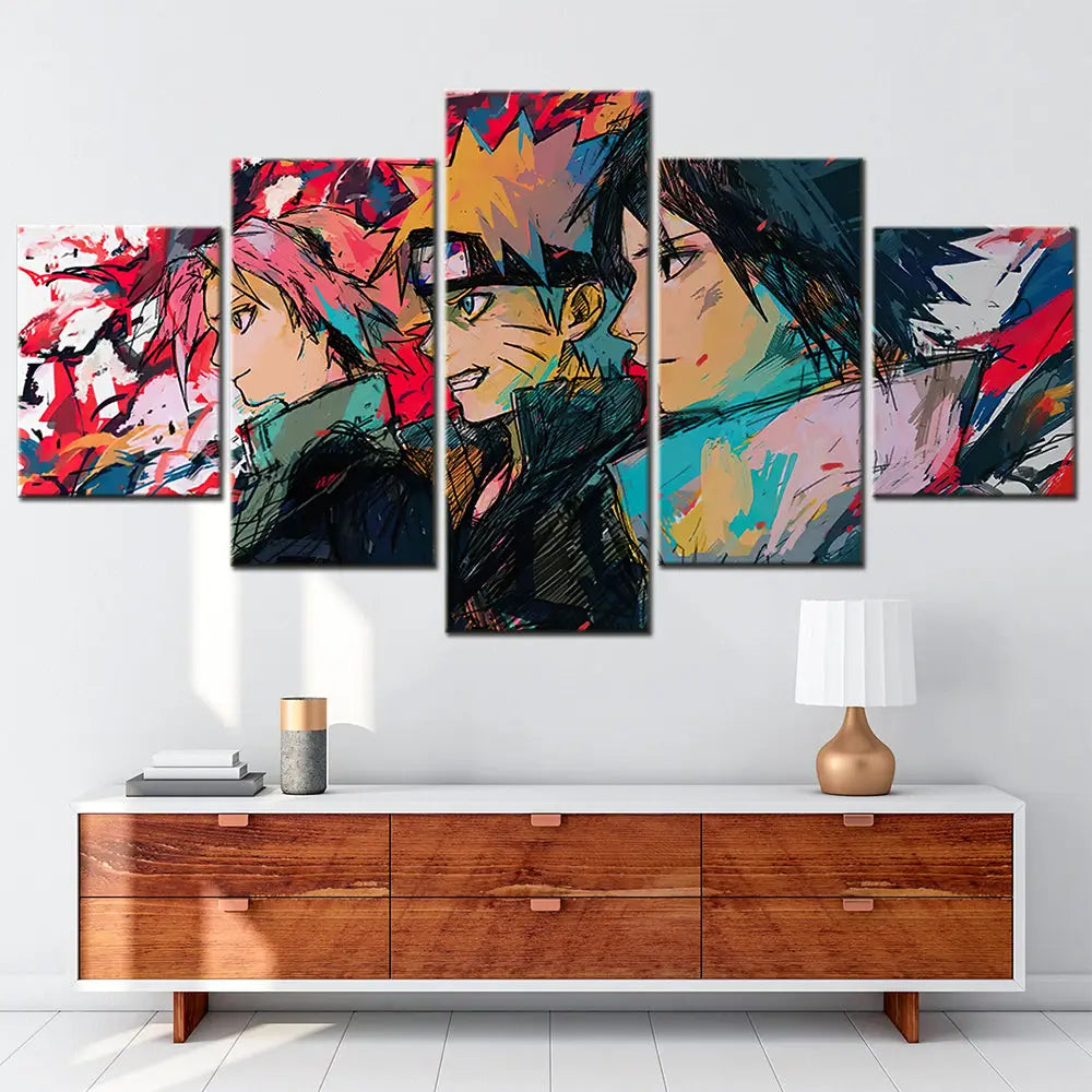 Quadro Squadra 7 La battaglia finale - Naruto Shippuden™