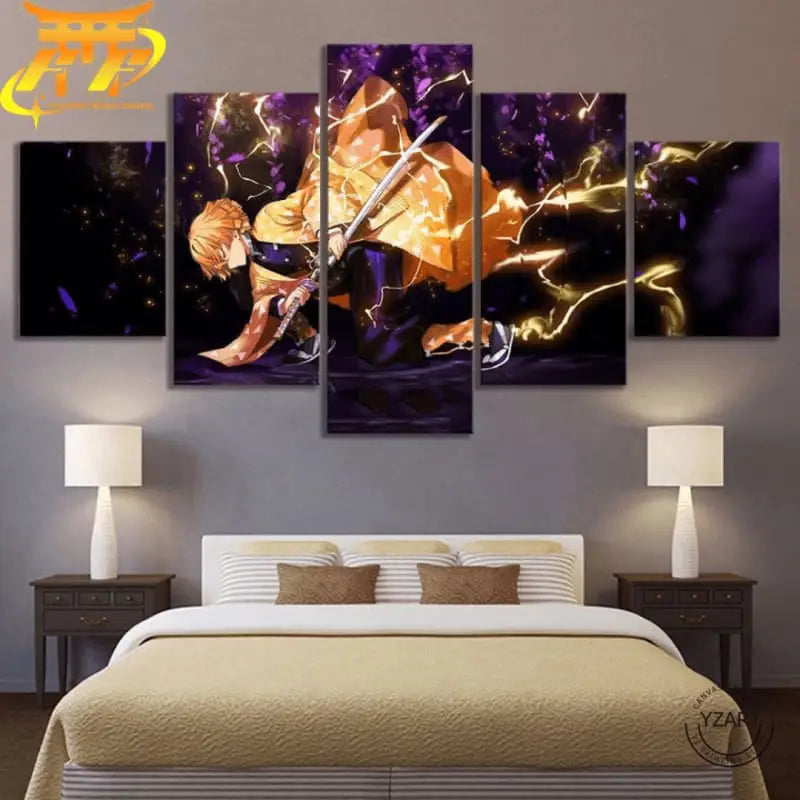 Quadro Zenitsu Agatsuma - Demon Slayer™