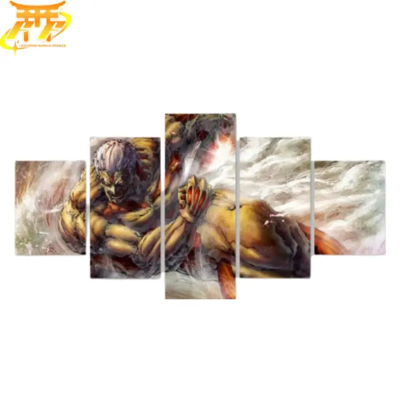 Reiner Braun Quadro ’La Corazzata Titana’ - Attack on Titan™