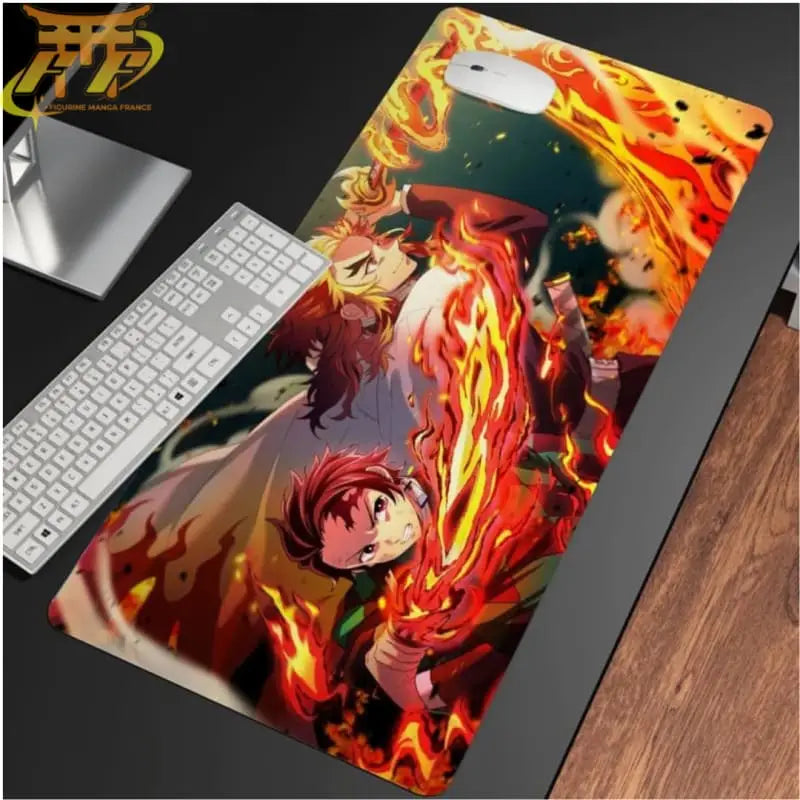 Tappetino Mouse Tanjiro e Kyujoro - Demon Slayer™