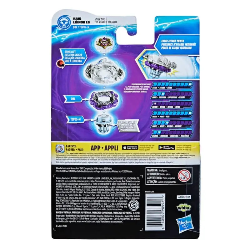 Trottola Luinor L6 3A-D Destroyer-SPM Raid - Beyblade Burst Surge™