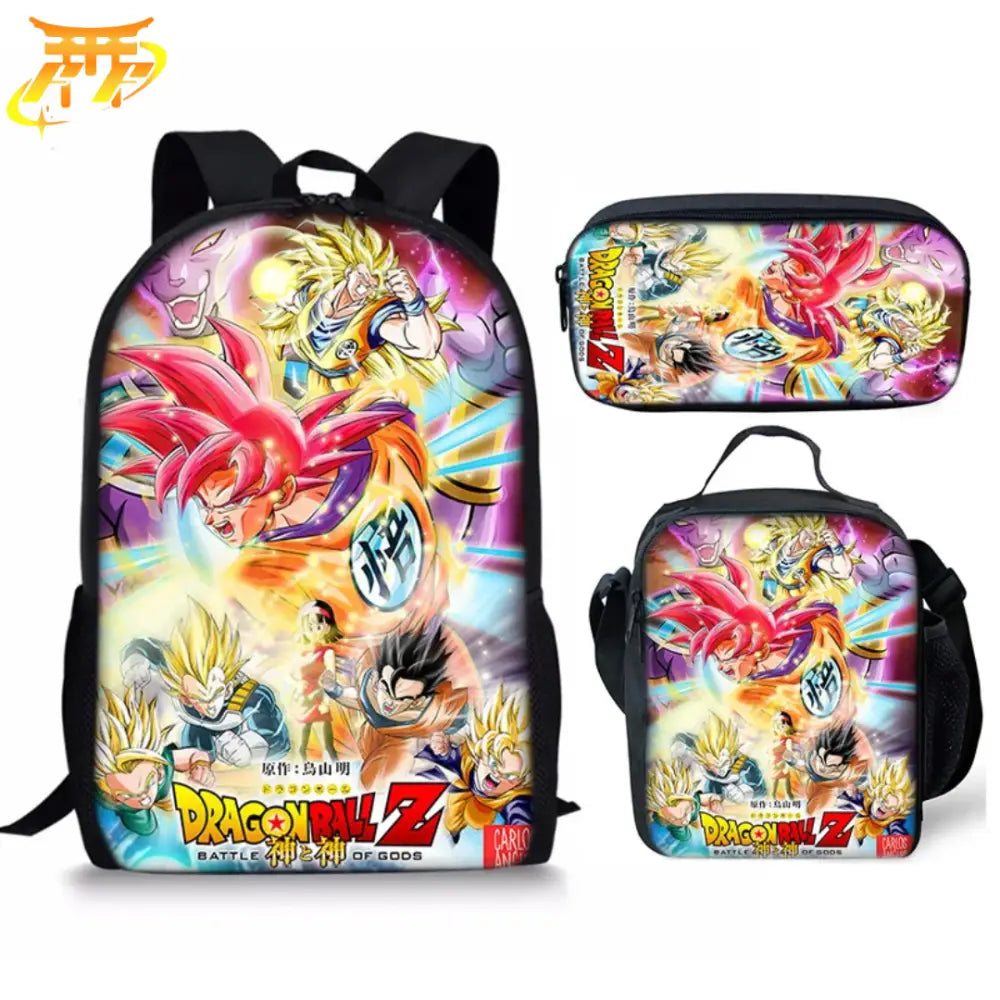 Zaino con Astuccio e Borsa Battle of Gods - Dragon Ball Z™