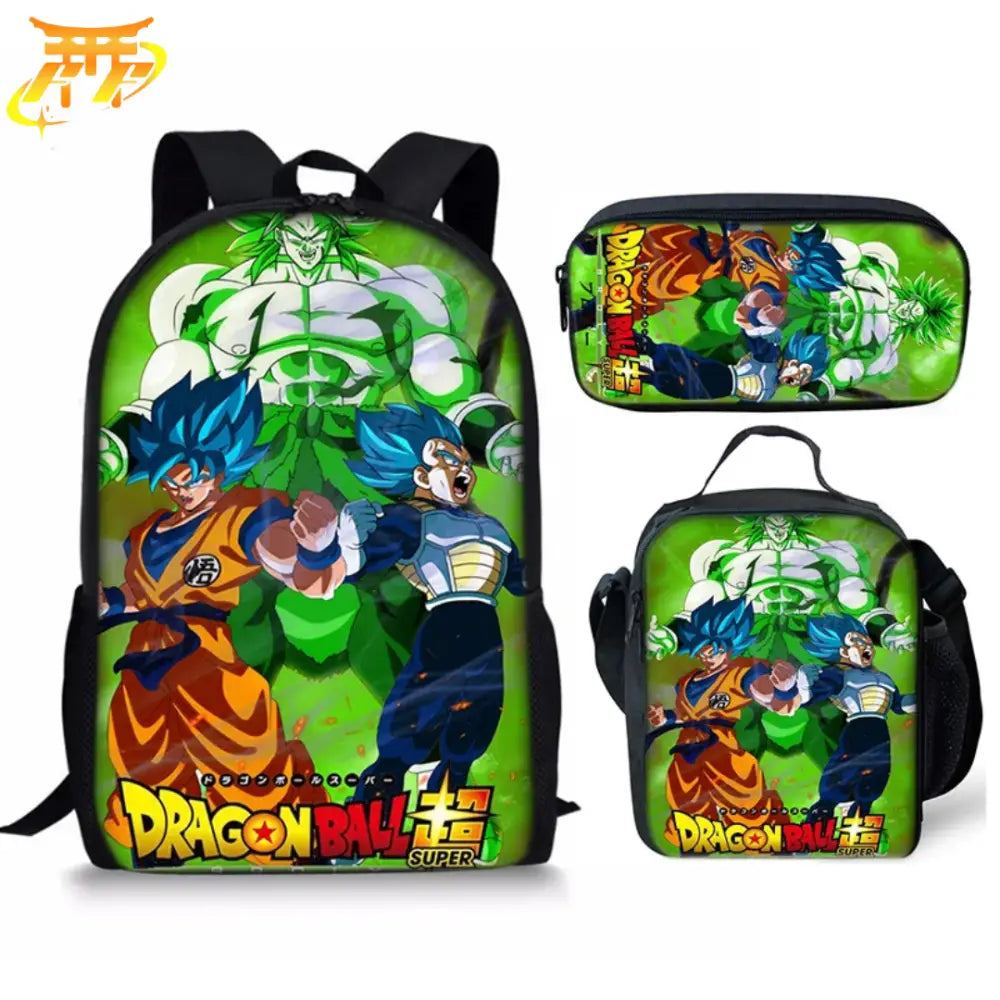Zaino con Astuccio e Borsa DBS Broly - Dragon Ball Z™