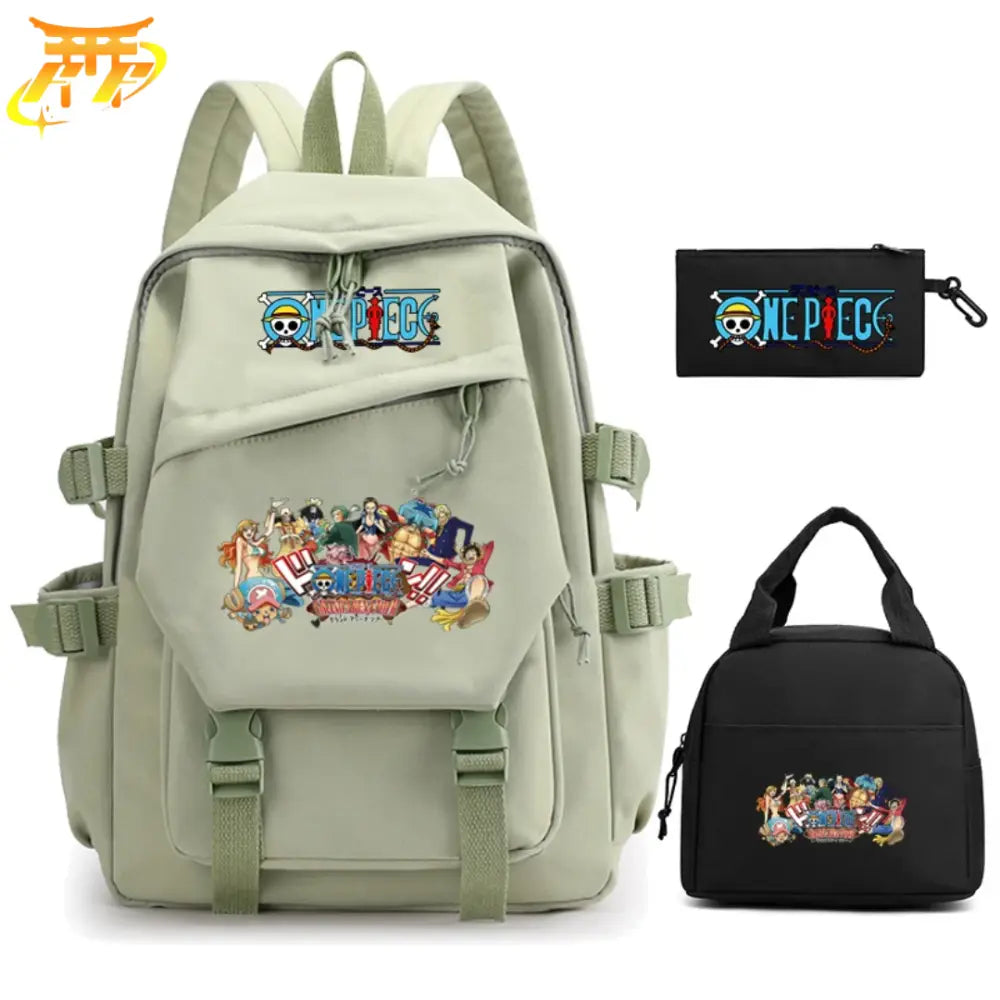 Zaino con Astuccio e Borsa Equipaggio dei Mugiwara - One Piece™
