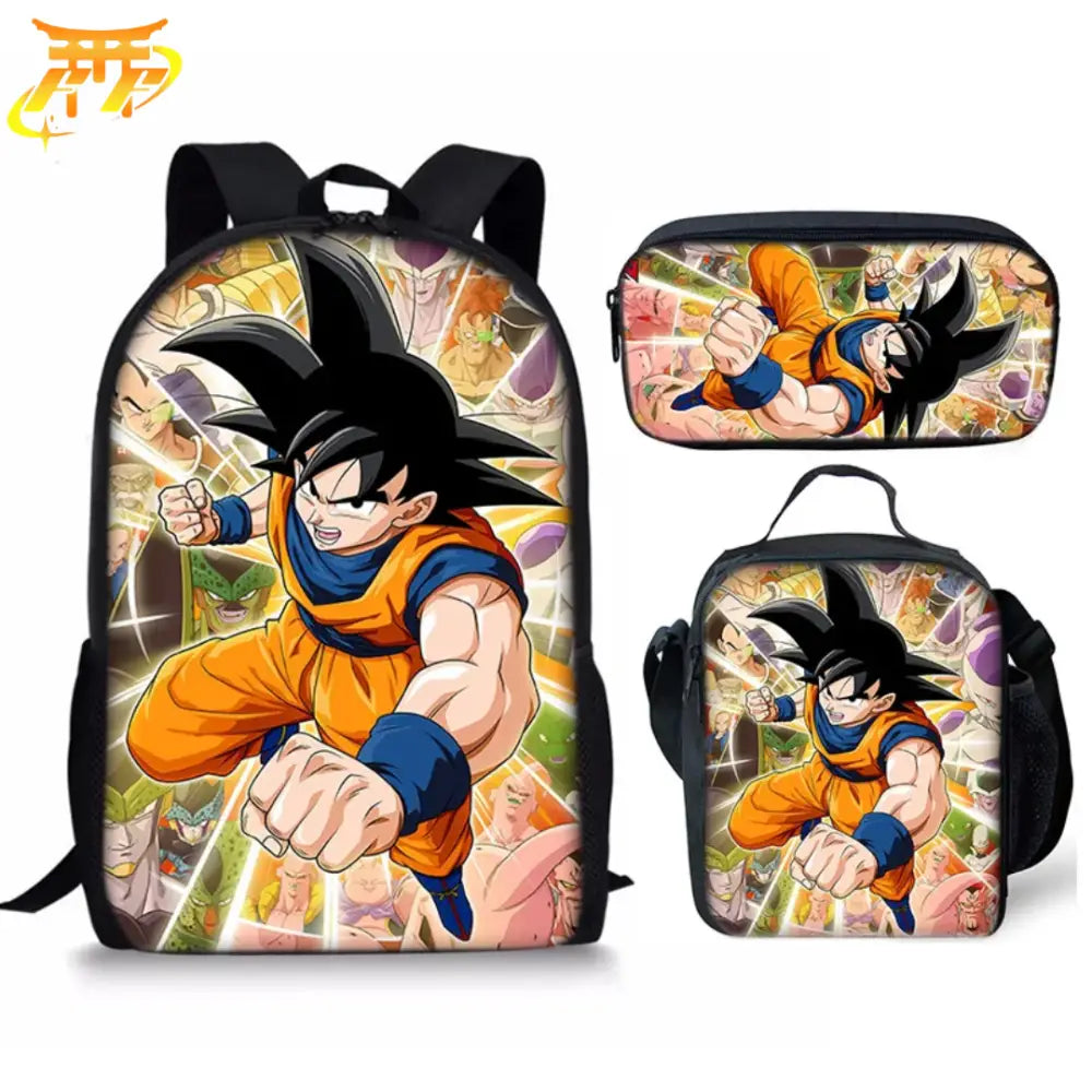 Zaino con Astuccio e Borsa Goku vs Cattivi - Dragon Ball Z™