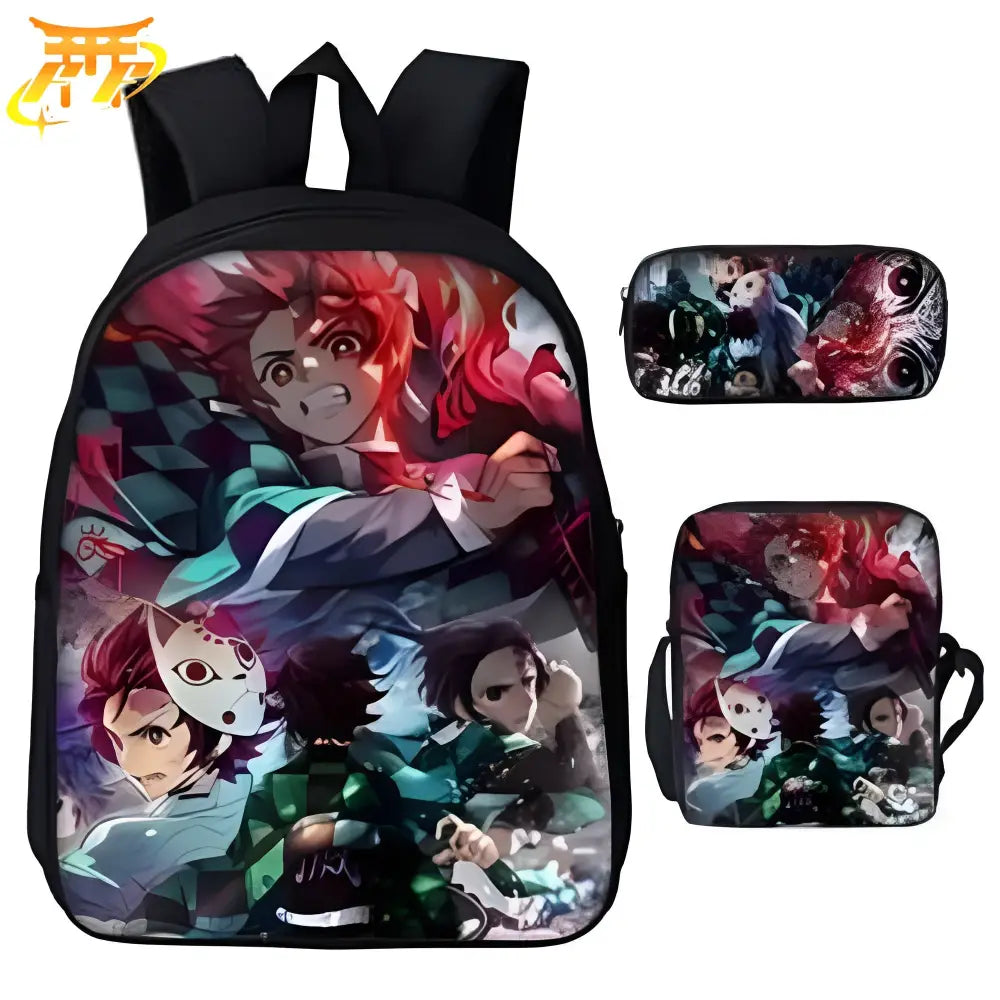 Zaino con Astuccio e Borsa Kamado Tanjiro - Demon Slayer™