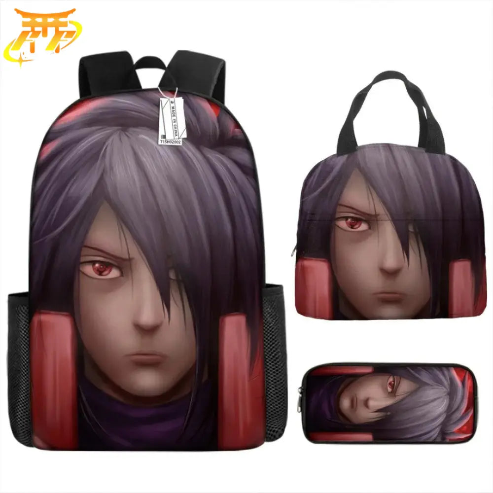 Zaino con Astuccio e Borsa Madara Uchiha - Naruto Shippuden™