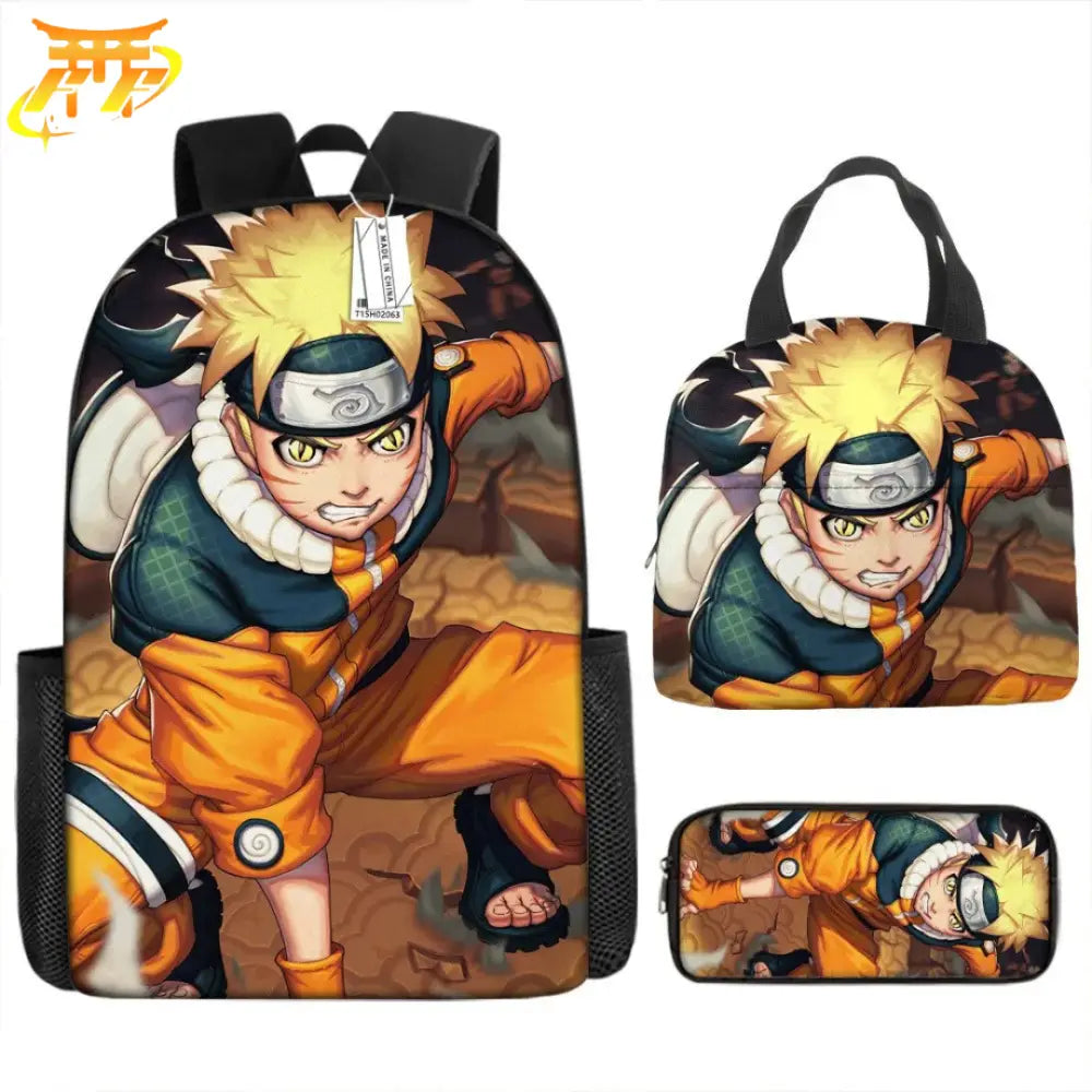 Zaino con Astuccio e Borsa Naruto 1ª Forma - Naruto Shippuden™