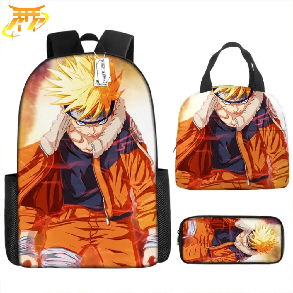 Zaino con Astuccio e Borsa Naruto 2ª Forma - Naruto Shippuden™