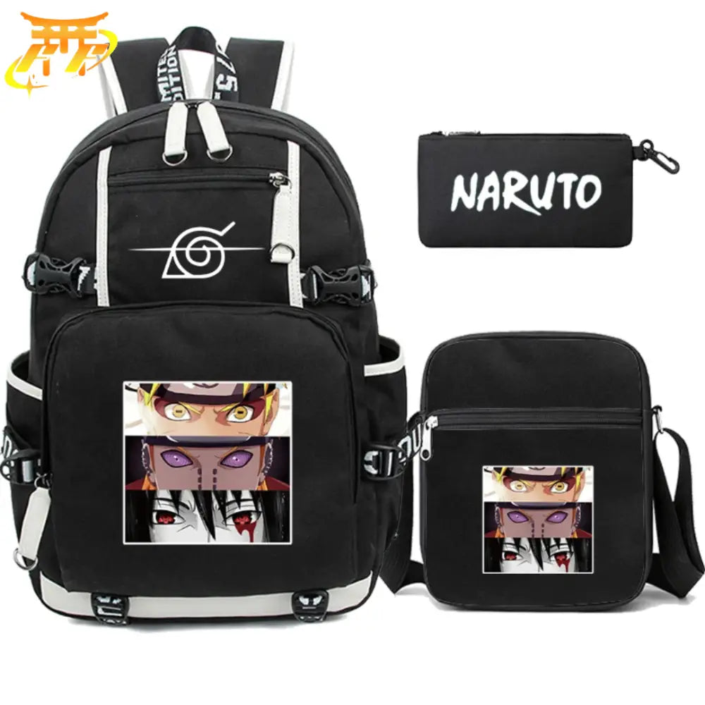 Zaino con Astuccio e Borsa Naruto x Pain x Sasuke - Naruto Shippuden™