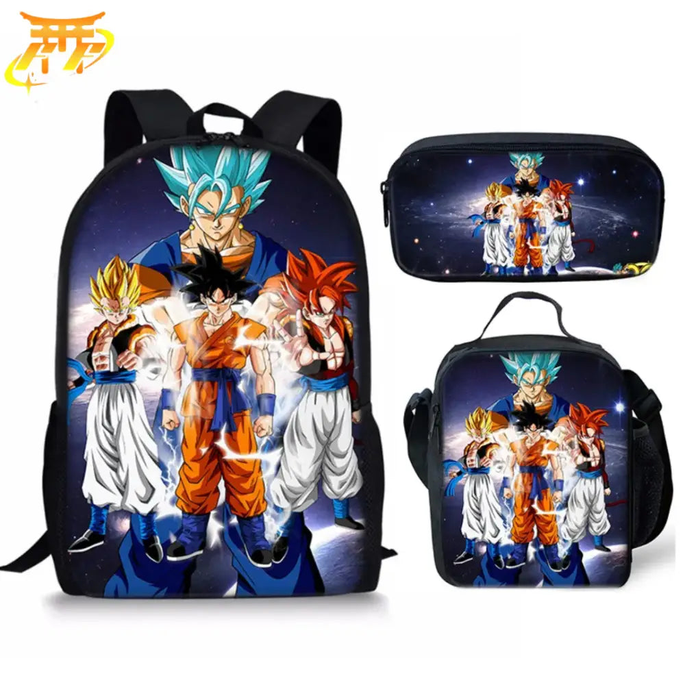 Zaino con Astuccio e Borsa Super Goku - Dragon Ball Z™