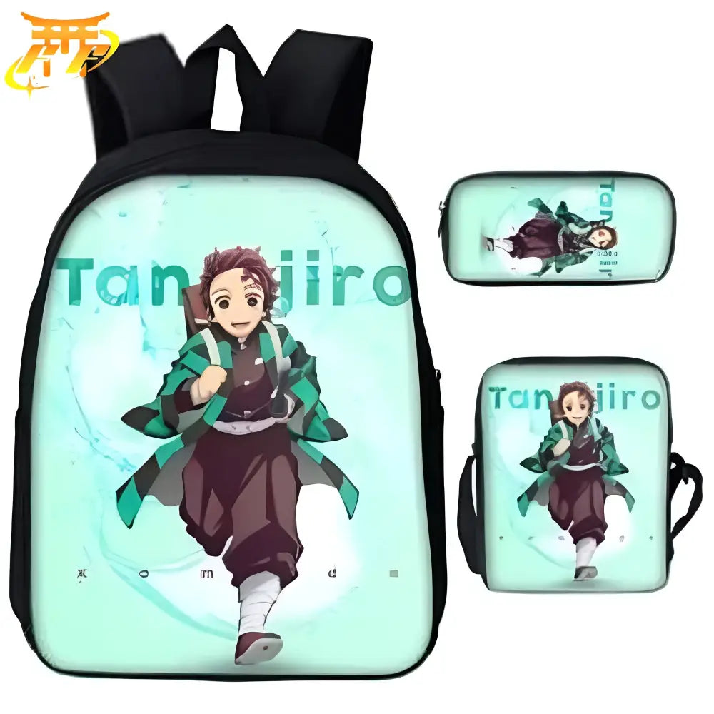 Zaino con Astuccio e Borsa Tanjiro - Demon Slayer™