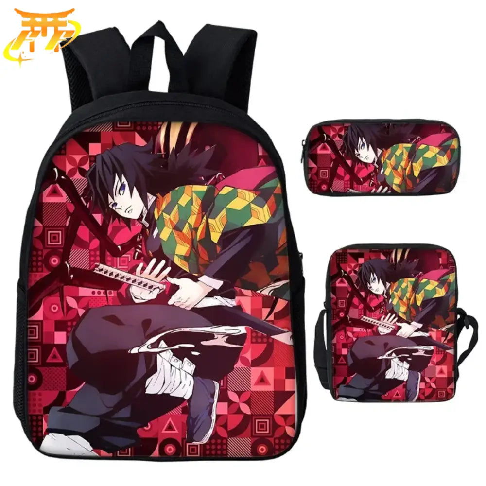 Zaino con Astuccio e Borsa Tomioka Giyu - Demon Slayer™