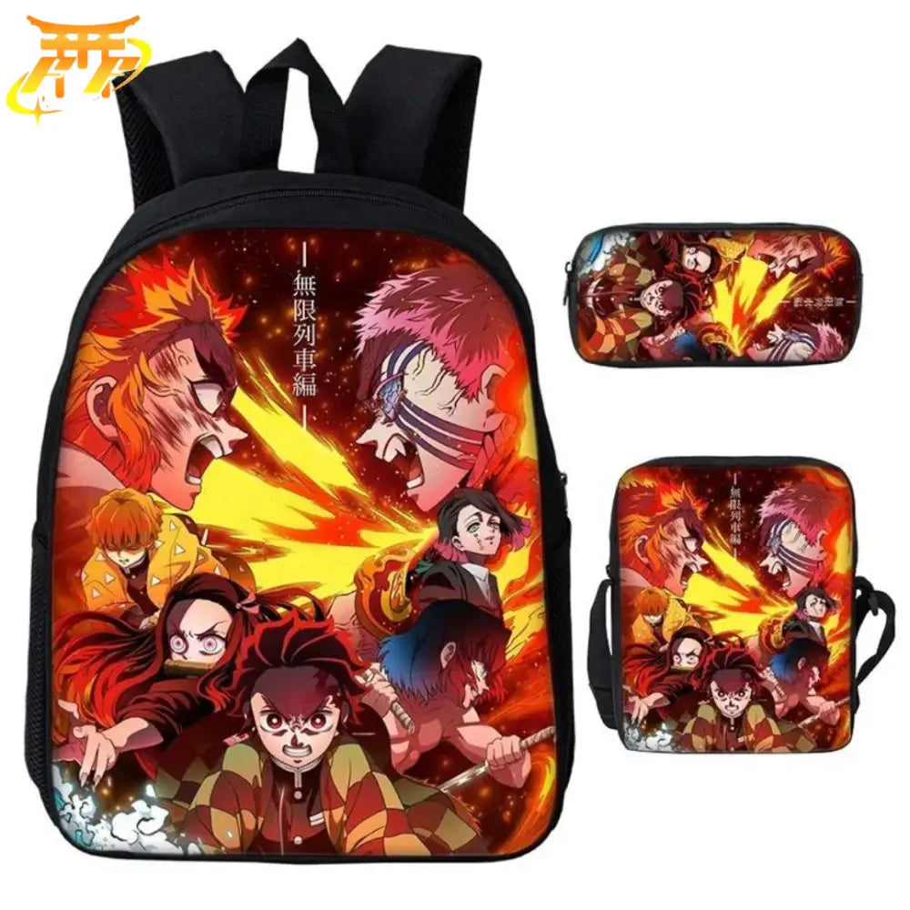 Zaino con Astuccio e Borsa Treno dell’Infinito Battaglia Finale - Demon Slayer™