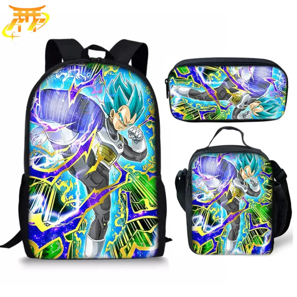 Zaino con Astuccio e Borsa Vegeta Super Saiyajin Blue - Dragon Ball Z™