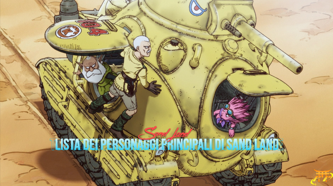 Lista dei personaggi principali di Sand Land