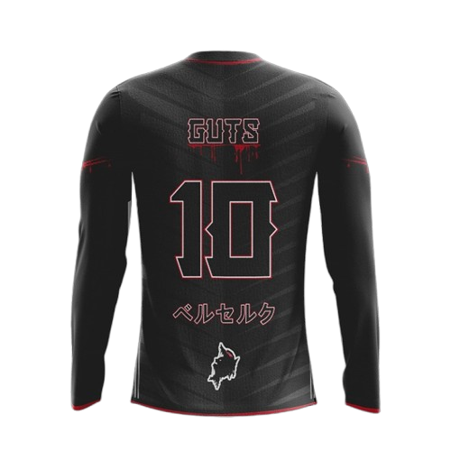 Maglia da Calcio Guts (Manica Lunga) - Berserk™