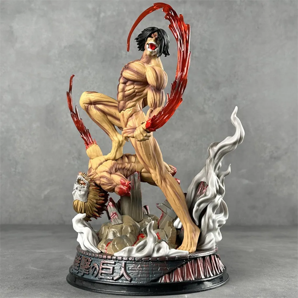 Action Figure Titan Assalitore vs Titan Mascella - Attack on Titan™