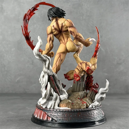 Action Figure Titan Assalitore vs Titan Mascella - Attack on Titan™