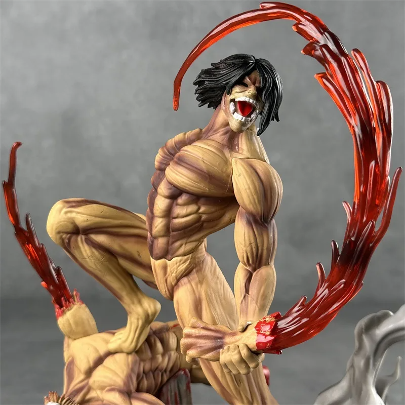 Action Figure Titan Assalitore vs Titan Mascella - Attack on Titan™