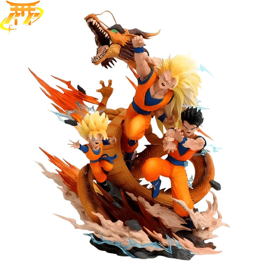 Action Figure Goku, Gohan e Goten - Dragon Ball Z™