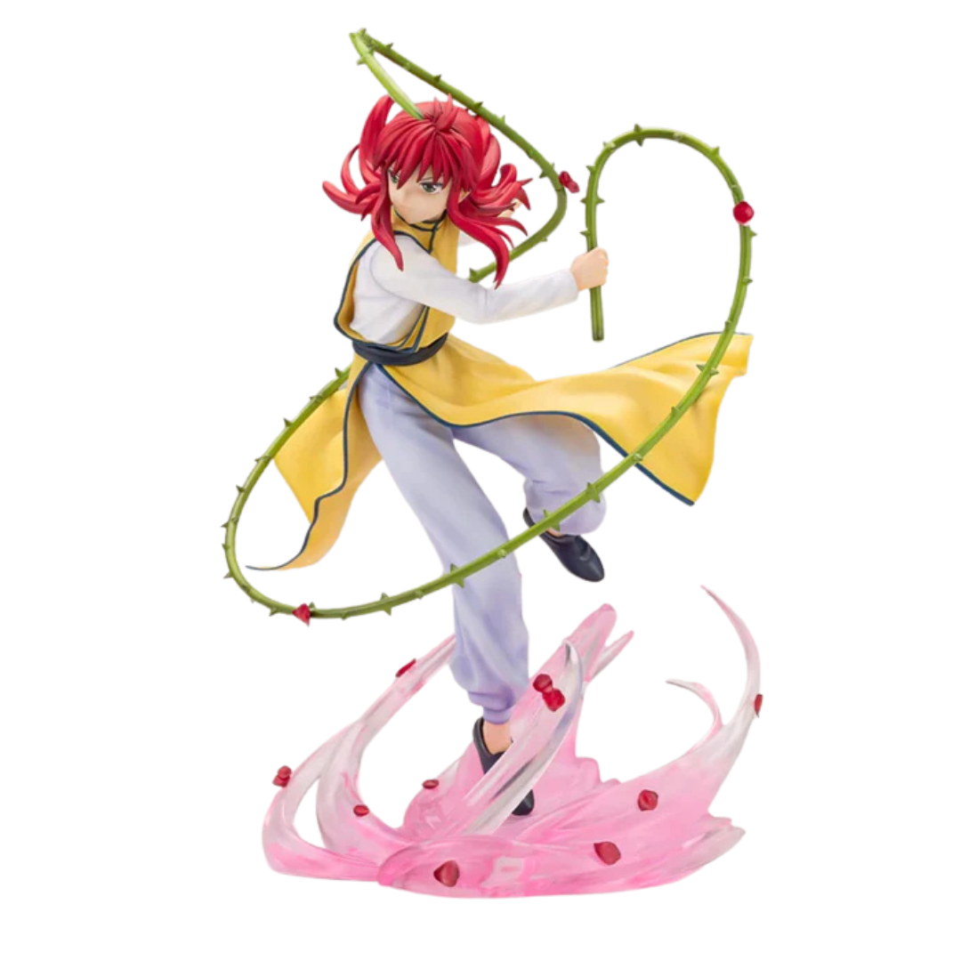Action Figure Kurama "Frusta di Rosa" - Yu Yu Hakusho™