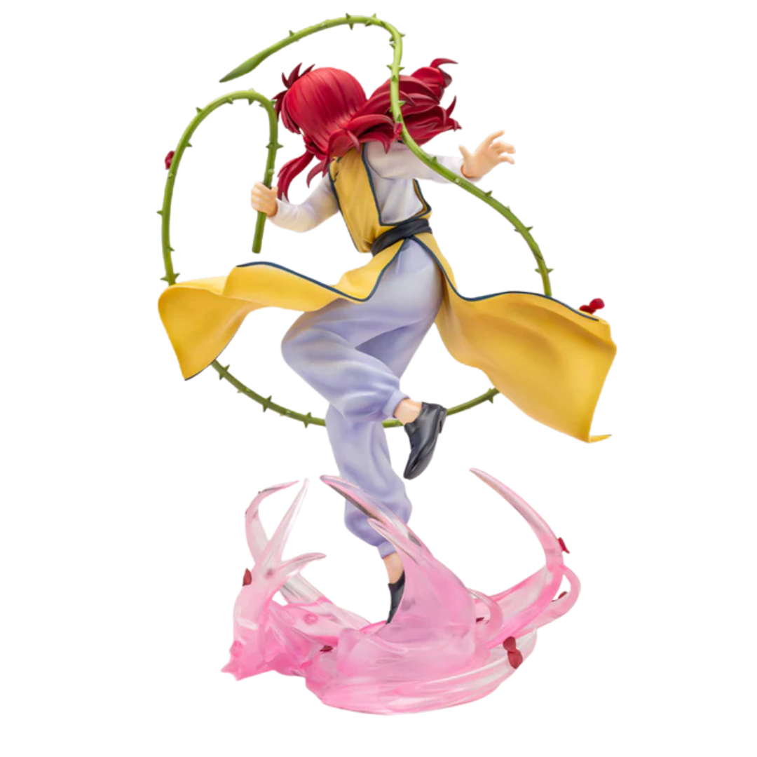 Action Figure Kurama "Frusta di Rosa" - Yu Yu Hakusho™