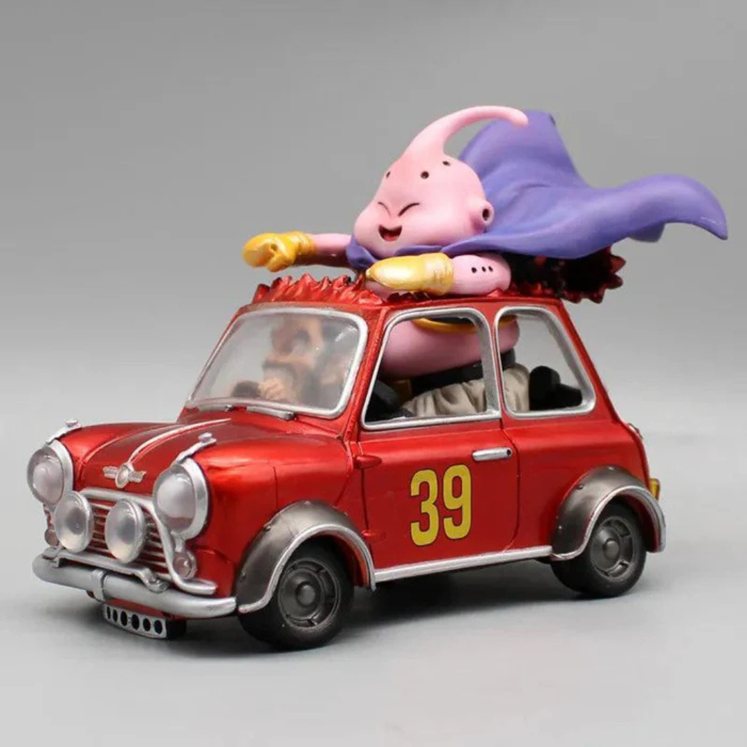 Action Figure Majin Bu & Mr. Satan "Auto Rossa" – Dragon Ball Z™