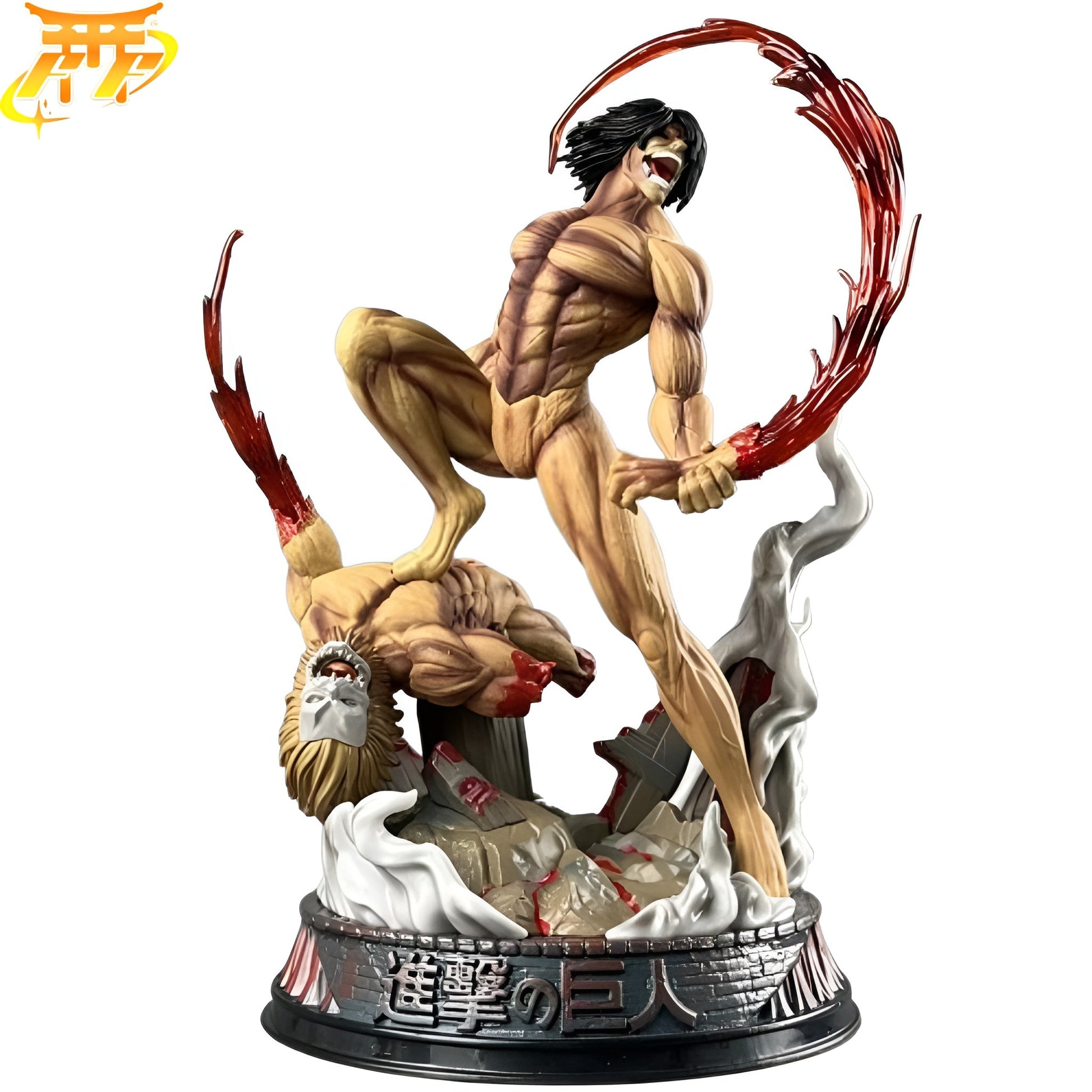 Action Figure Titan Assalitore vs Titan Mascella - Attack on Titan™