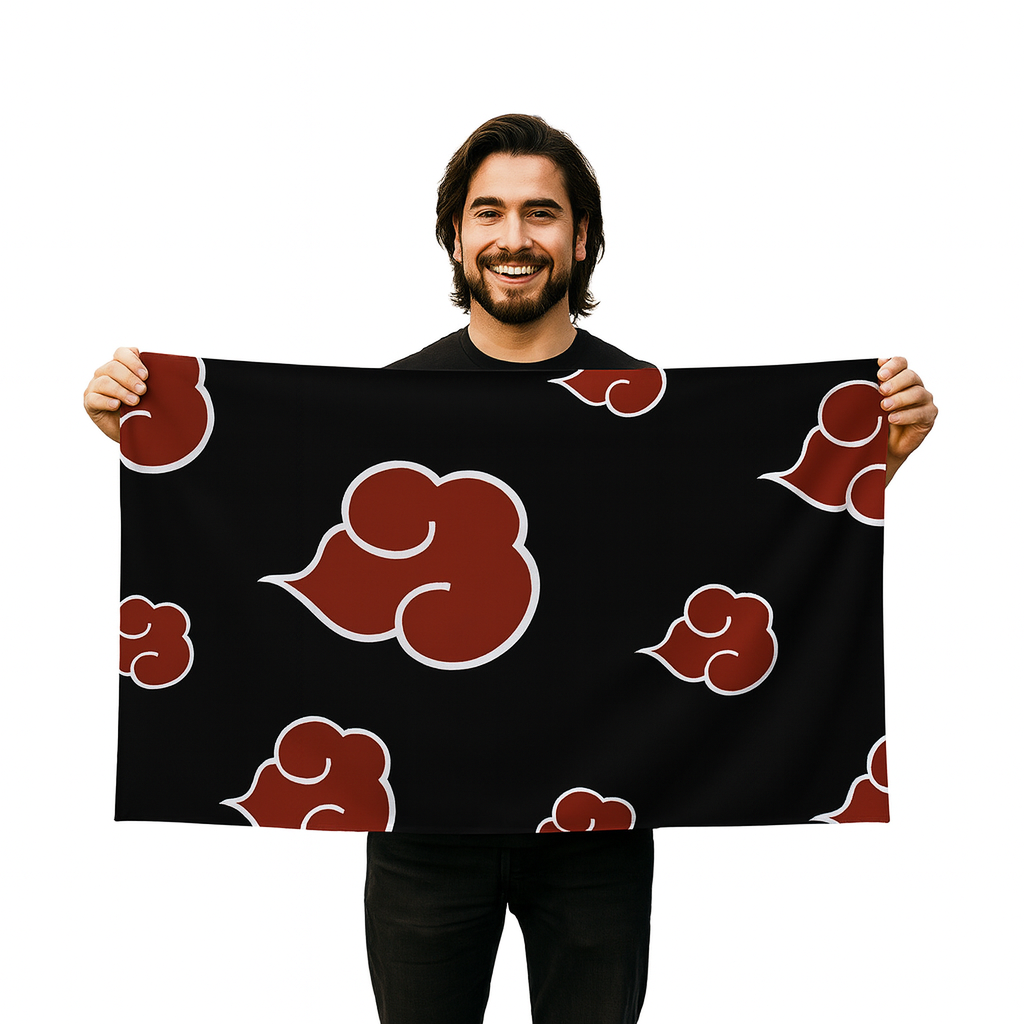 Bandiera Akatsuki "Nubi Rosse" – Naruto™