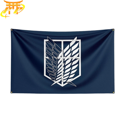 Bandiera Battaglione di Esplorazione "Emblema delle Ali della Libertà" – Attack on Titan™