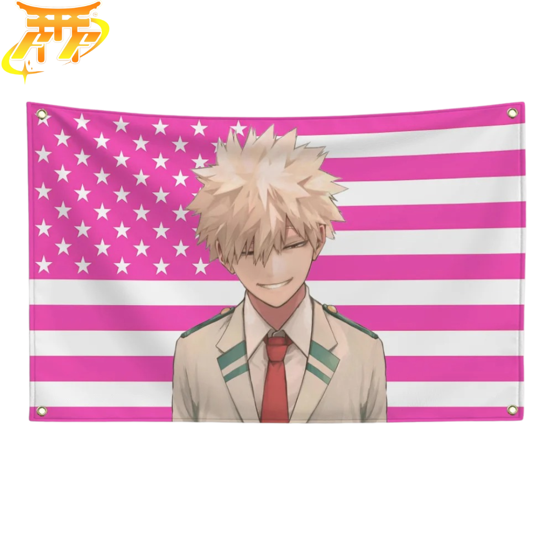 Bandiera Katsuki Bakugo – My Hero Academia™