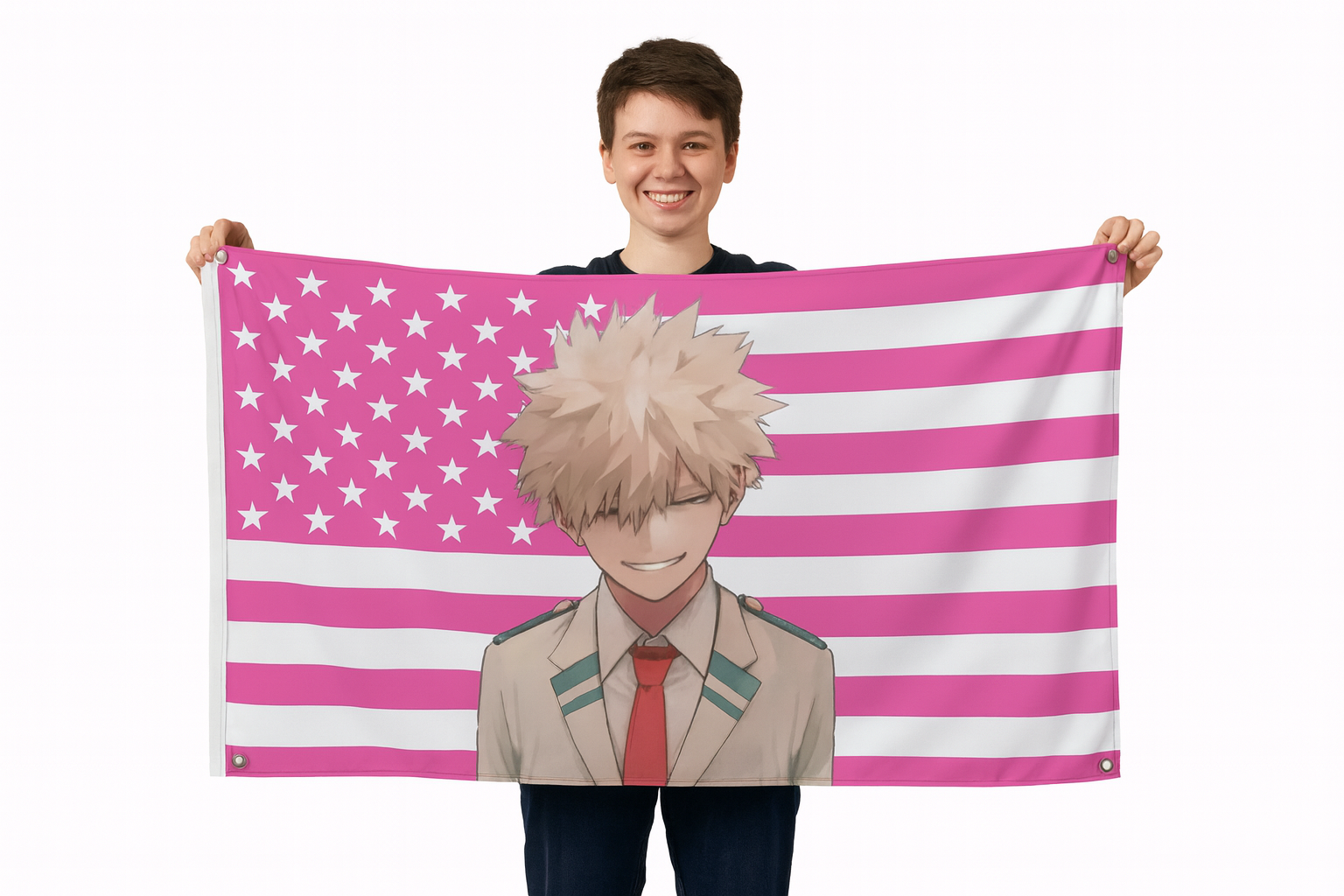 Bandiera Katsuki Bakugo – My Hero Academia™