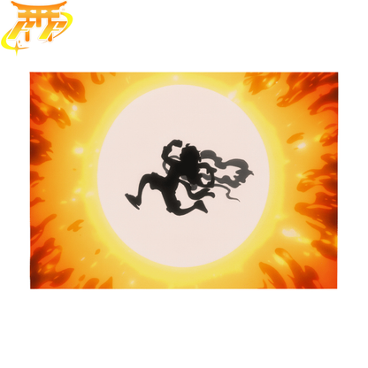 Bandiera Luffy "Silhouette Gear 5" – One Piece™