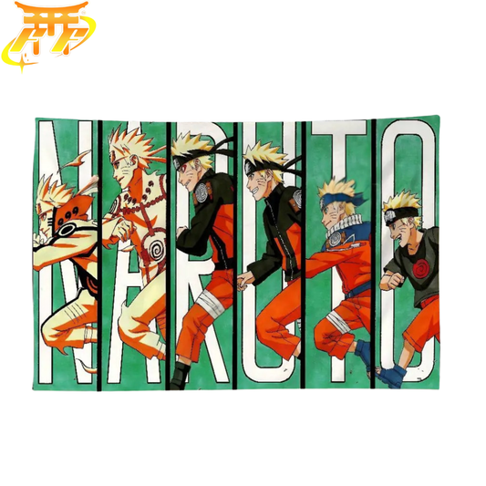 Bandiera Naruto "Corsa Attraverso le Epoche" – Naruto™