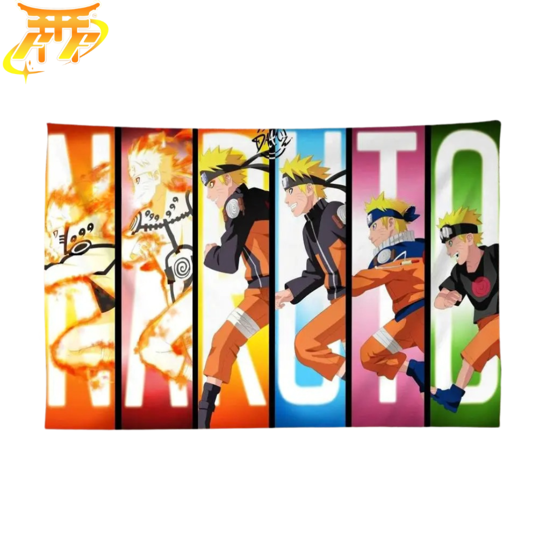 Bandiera Naruto "Evoluzione dell’Eroe" – Naruto™
