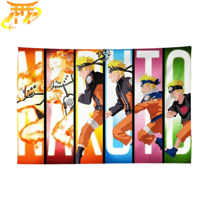 Bandiera Naruto "Evoluzione dell’Eroe" – Naruto™