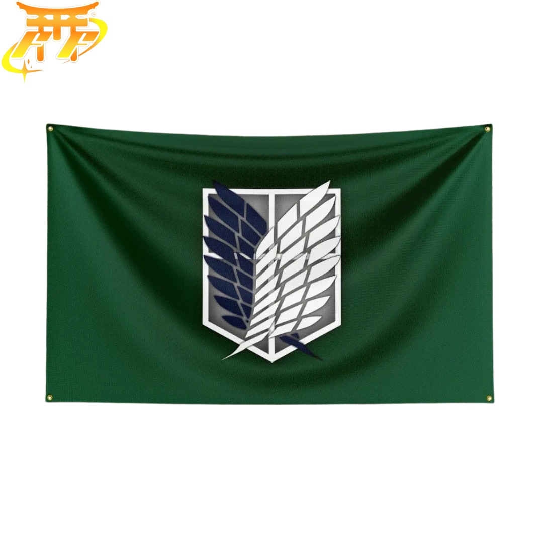 Bandiera Stemma delle Ali della Libertà – Attack on Titan™