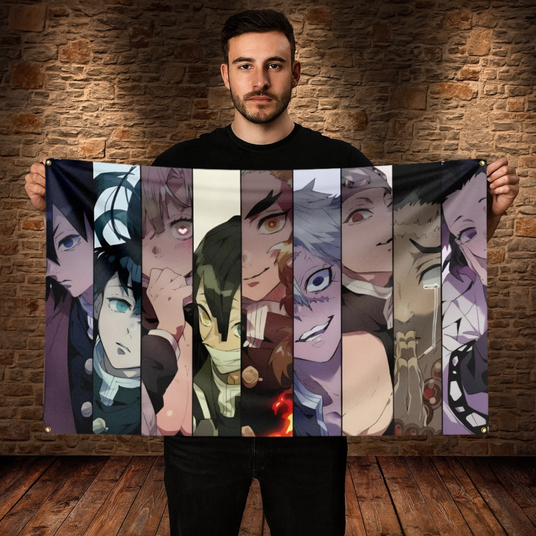 Bandiera dei Maestri del Corpo dei Cacciatori – Demon Slayer™