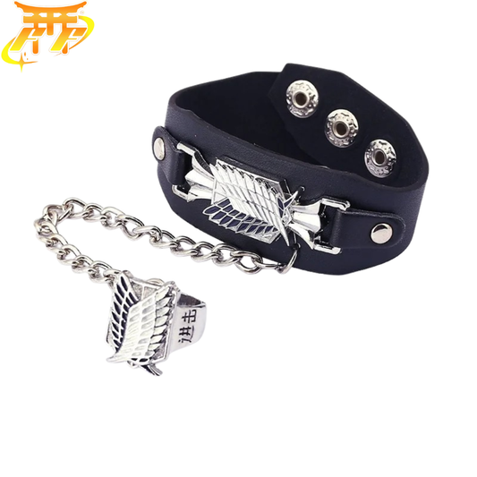 Bracciale + Anello "Battaglione Esplorativo" – Attack on Titan™