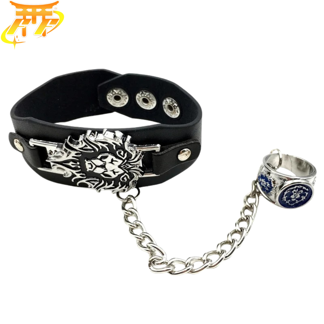 Bracciale + Anello "Simbolo dell’Alleanza" – World of Warcraft™