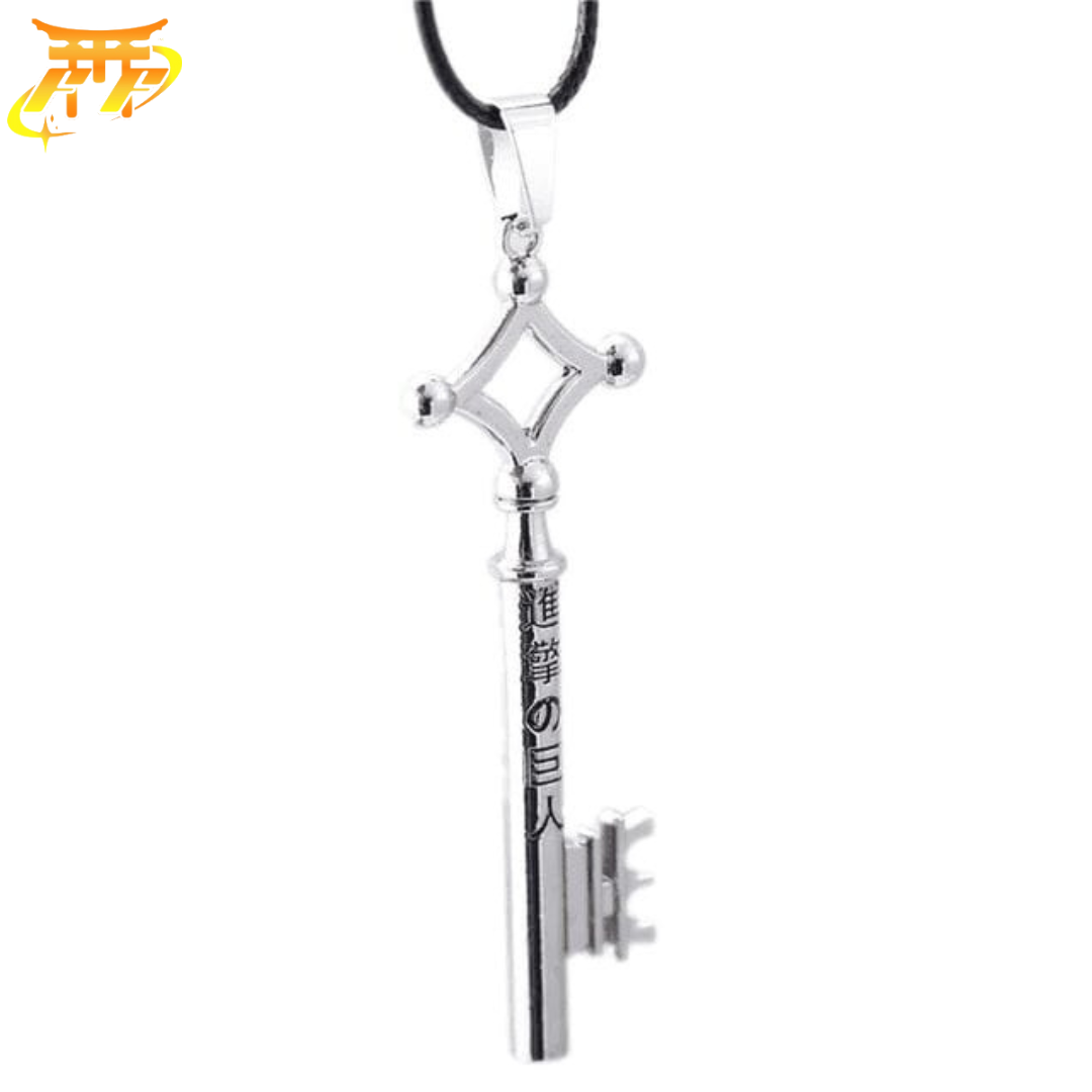 Collana Chiave di Eren Argentata - Attack on Titan™