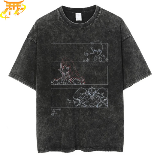 Maglietta Oversize I Servitori delle Ombre - Solo Leveling™