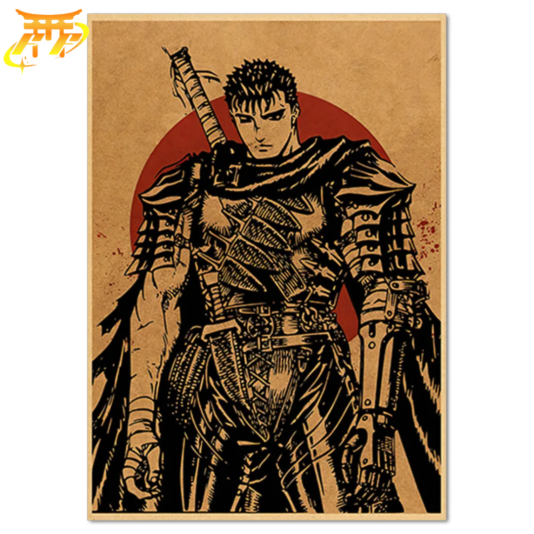 Poster Cavaliere Guts - Berserk™