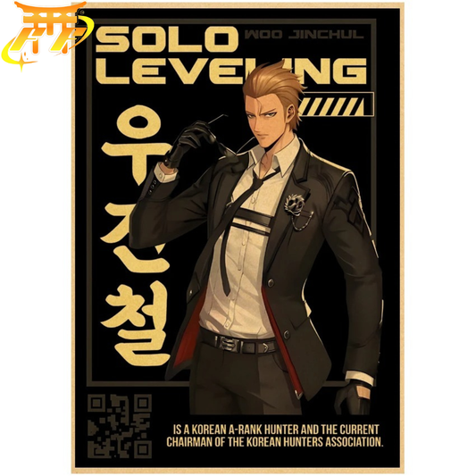 Poster Woo Jin-Chul – Solo Leveling™