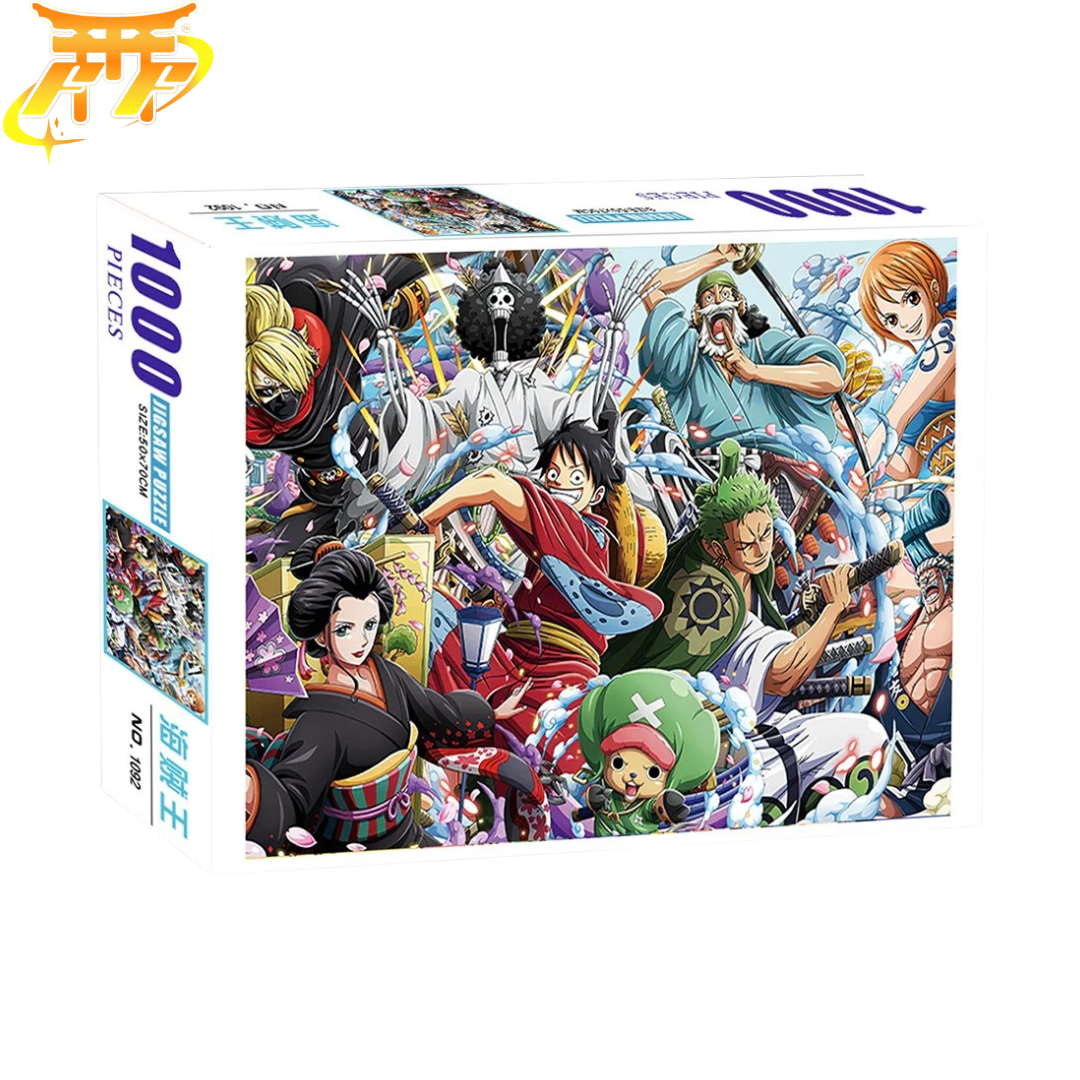 Puzzle Mugiwara in Tenuta da Samurai – One Piece™