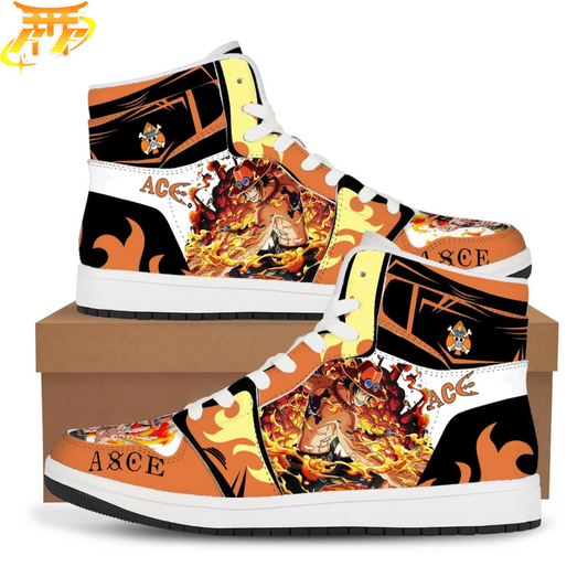 Sneakers Ace "Pugni di Fuoco" - One Piece™